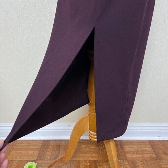 Trixxi Juniors' Womens Sweetheart-Neck Sleeveless Bodycon Dress Sz 1 in Red Wine - Picture 8 of 12